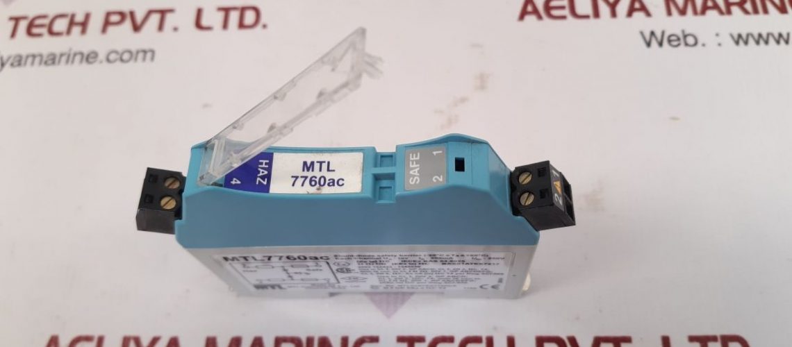 MTL INSTRUMENTS MTL7760AC SHUNT-DIODE SAFETY BARRIER 7705191166