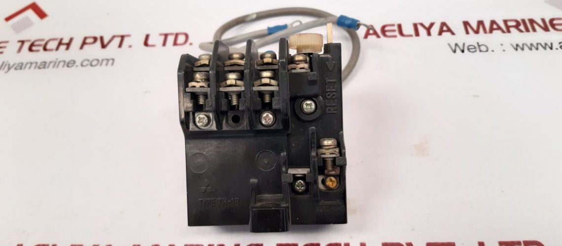 MITSUBISHI THERMAL OVERLOAD RELAY TH-18