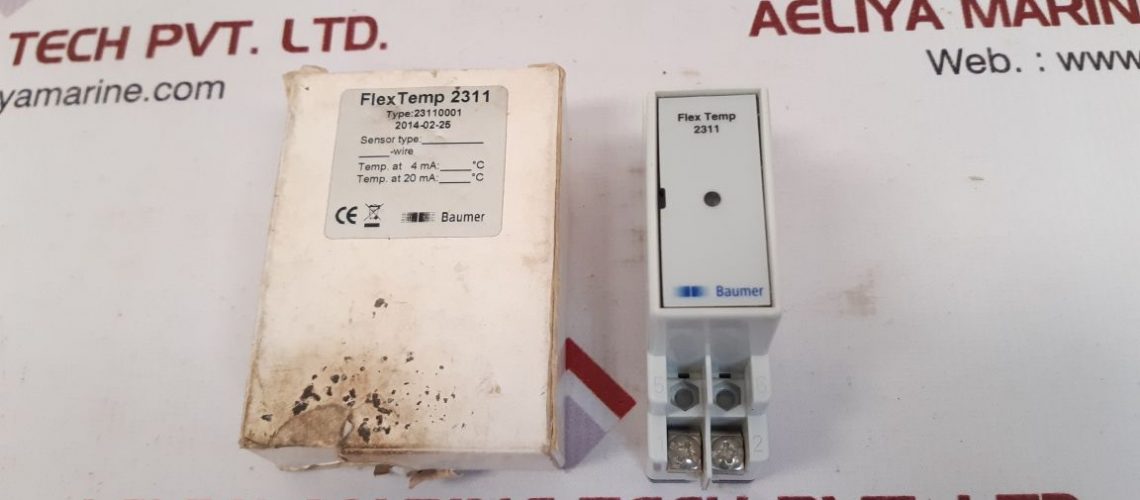 BAUMER 23110001 FLEX TEMP 2311 UNIVERSAL TRANSMITTER