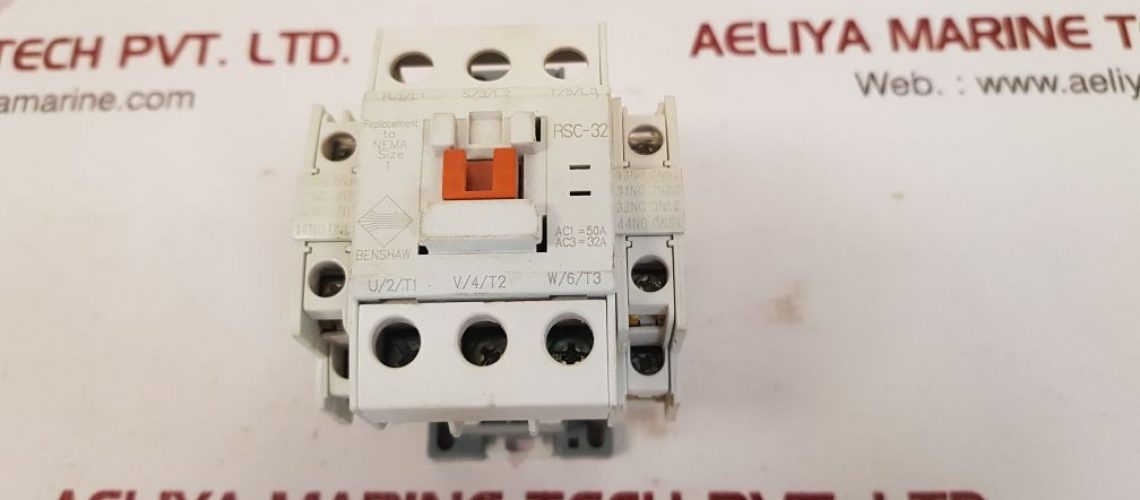 BENSHAW RSC-32 MAGNETIC CONTACTOR 79611612007