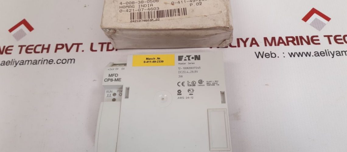 EATON MFD CP8-ME CPU MODULE MOELLER SERIES 12-100820037245