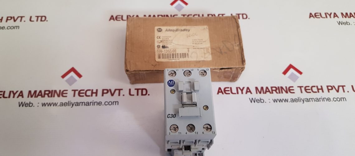 ALLEN-BRADLEY 100-C30Z*00 CONTACTOR SER: B