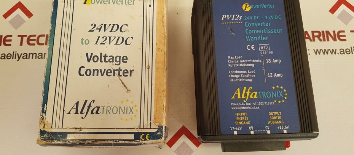 ALFATRONIX PV12S VOLTAGE CONVERTER