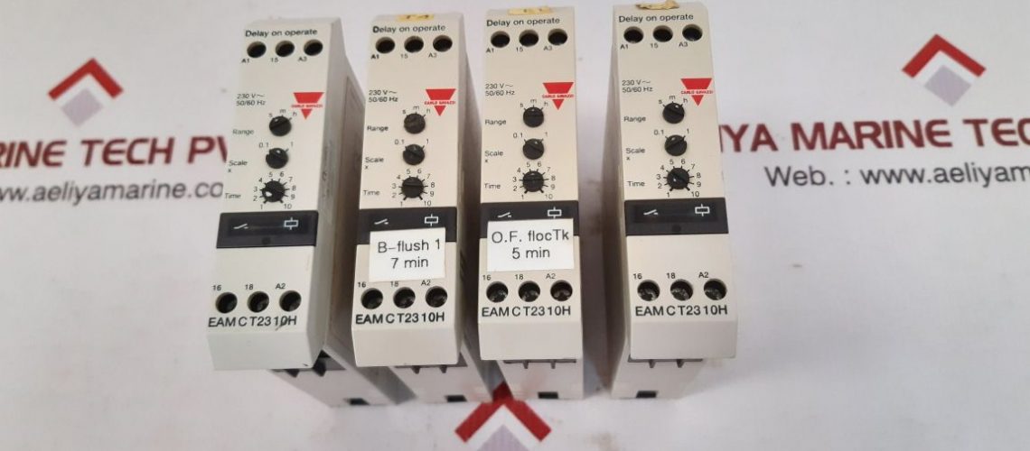 CARLO GAVAZZI EAM C T23 10H DELAY ON OPERATE TIMER