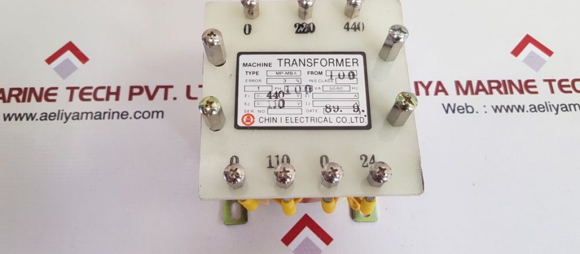 CHIN I ELECTRICAL MP-MBA TRANSFORMER