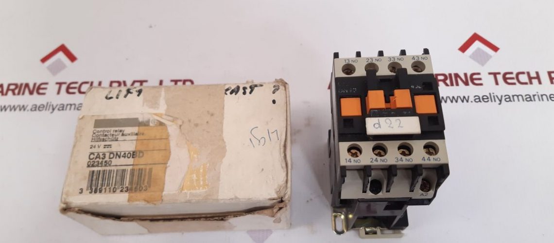 TELEMECANIQUE CA3 DN40BD CONTROL RELAY