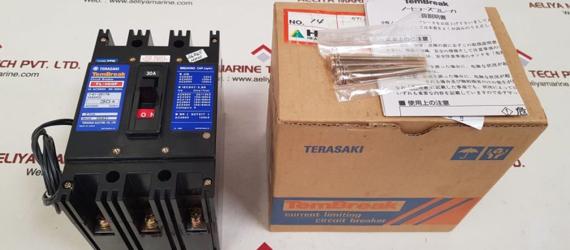 TERASAKI TL-100F 3 POLE CIRCUIT BREAKER 30A