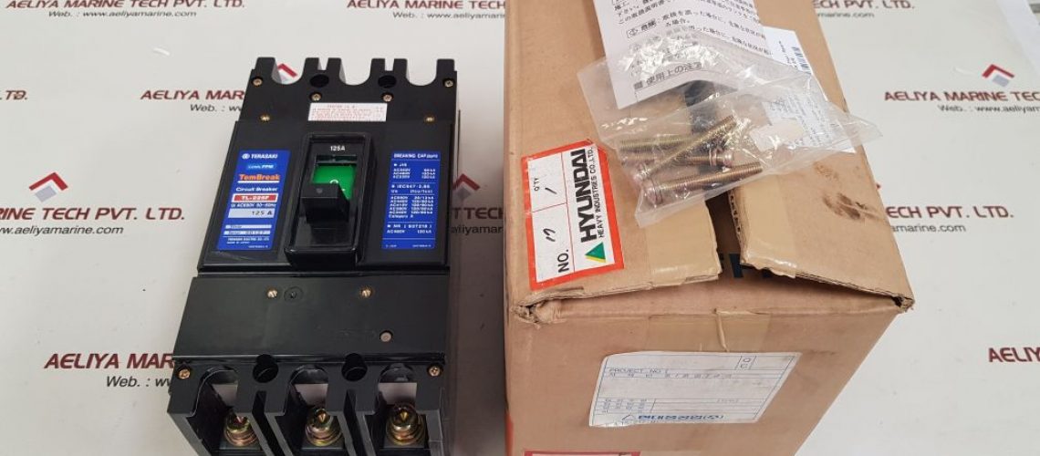 TERASAKI TL-225F 3 POLE CIRCUIT BREAKER 125A