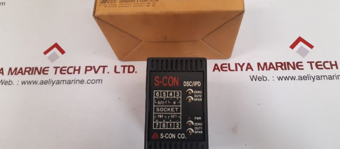 SINWOO S-CON DSC-9H88-Y ISOLATED DC SIGNAL CONVERTER