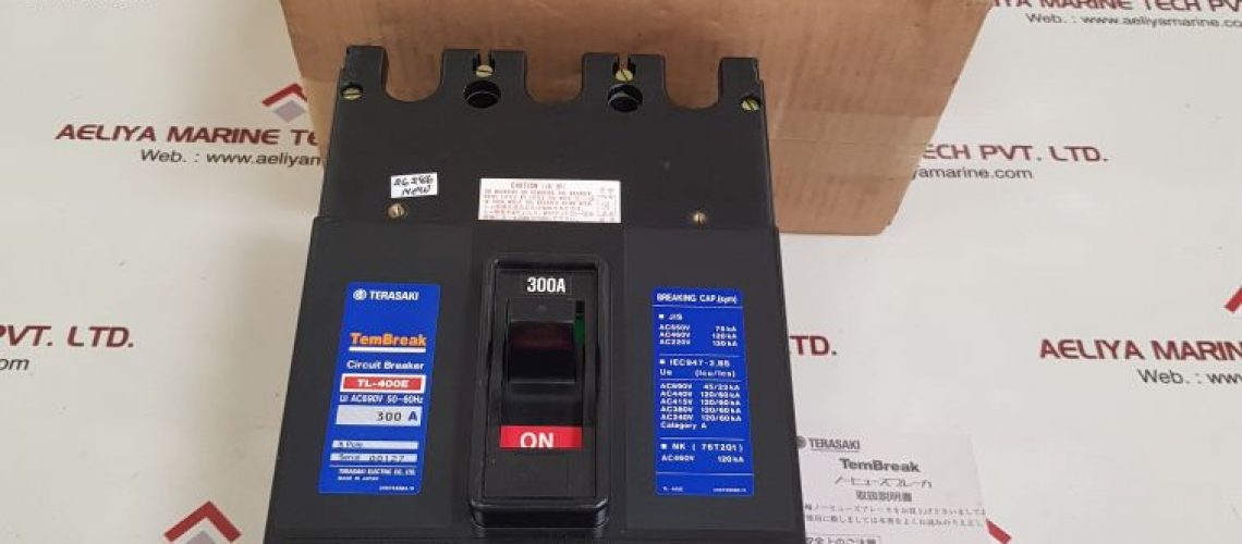 TERASAKI ELECTRIC TL-400E 3 POLE CIRCUIT BREAKER 300A