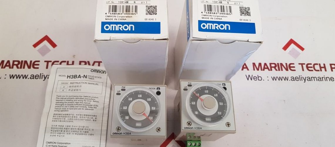 OMRON H3BA-N SOLID-STATE TIMER 1.2S TO 300H