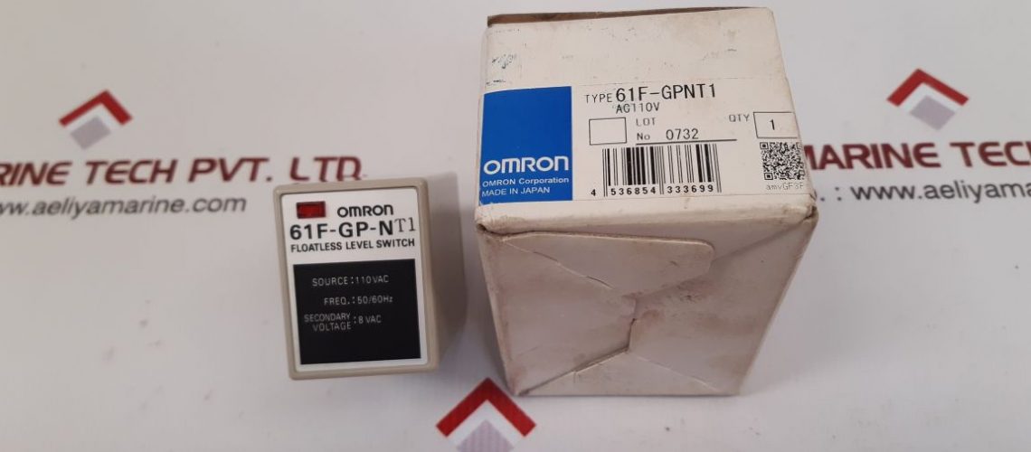 OMRON 61F-GP-NT1 FLOATLESS LEVEL SWITCH