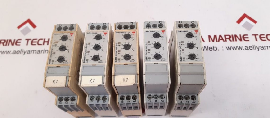 CARLO GAVAZZI DUB02CT23 DUB02 OVER-UNDER VOLTAGE RELAY