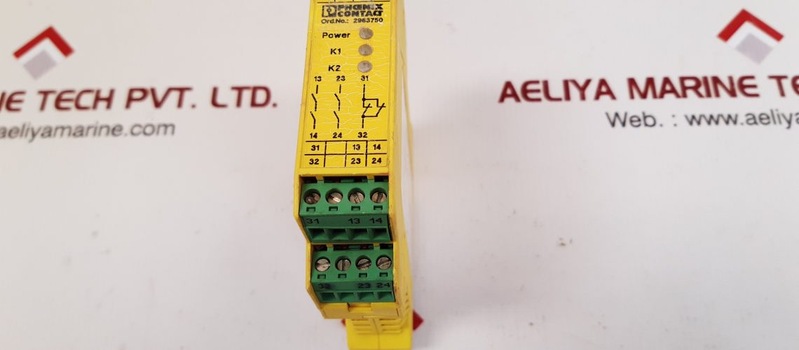 PHOENIX CONTACT PSR-SCP-24UC/ESA4/2X1/1X2 SAFETY RELAY