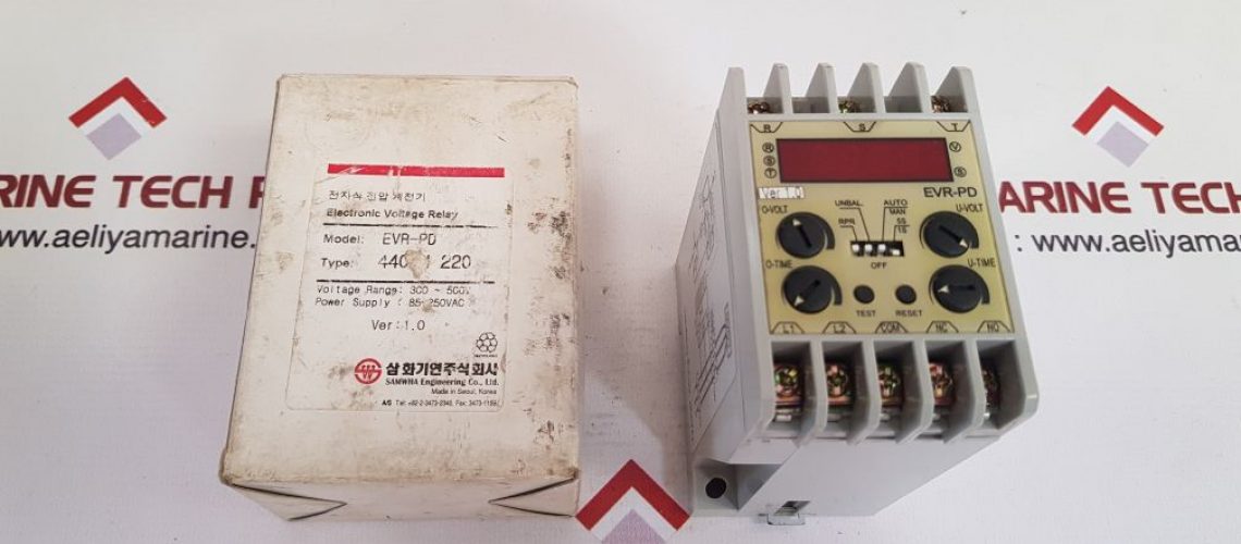 SAMWHA EVR-PD 440 N 220 ELECTRONIC VOLTAGE RELAY