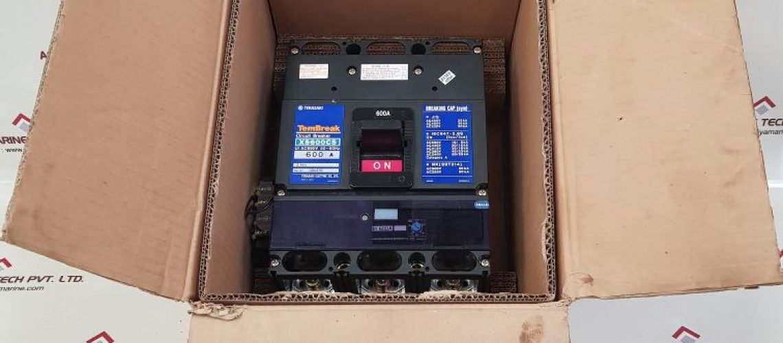 TERASAKI XS600CS 3 POLE MOLDED CASE CIRCUIT BREAKER 600A