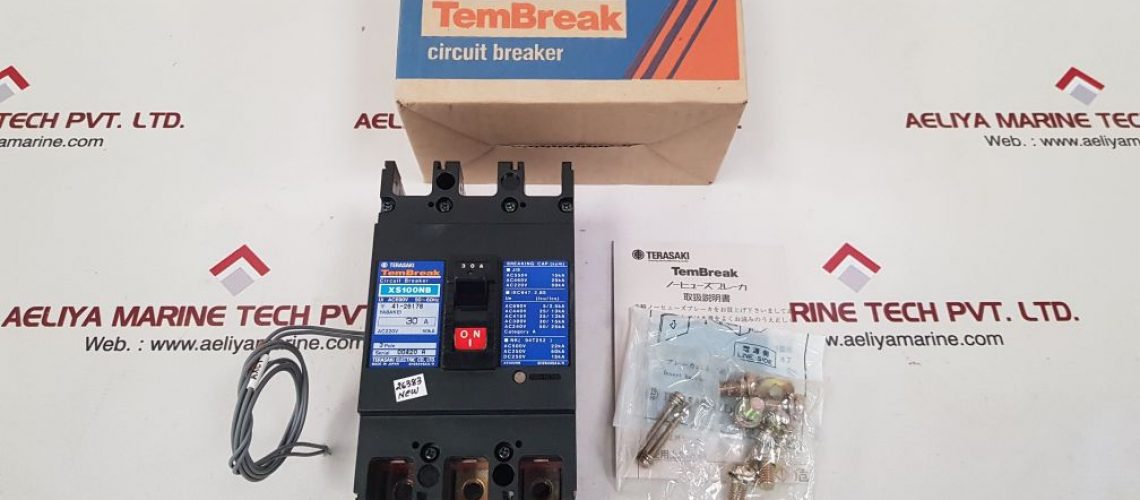 TERASAKI ELECTRIC XS100NB 3 POLE CIRCUIT BREAKER 30A