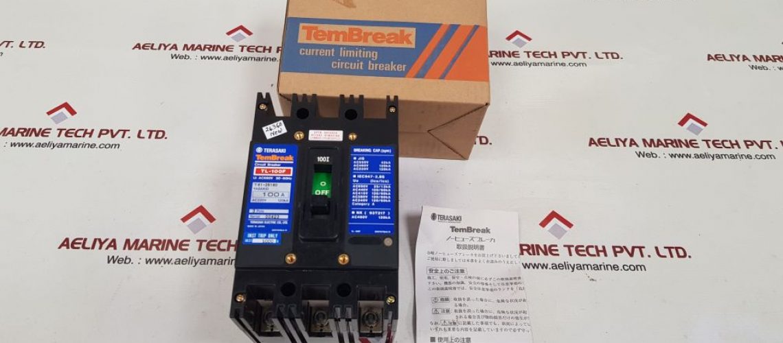 TERASAKI TL-100F CURRENT LIMITING CIRCUIT BREAKER