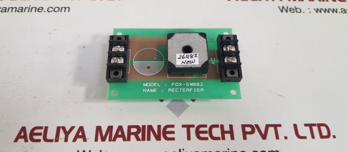 RECTERFIER FOX-SW002 PCBC CARD