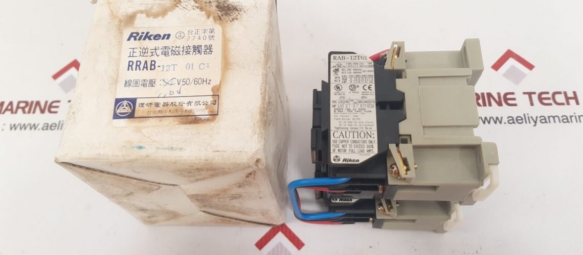 RIKEN RAB-12T01 CONTACTOR CNS-2930