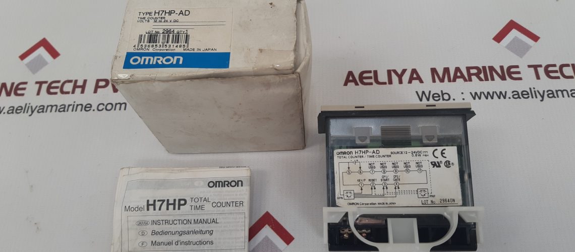 OMRON H7HP-AD TIME COUNTER H7HP