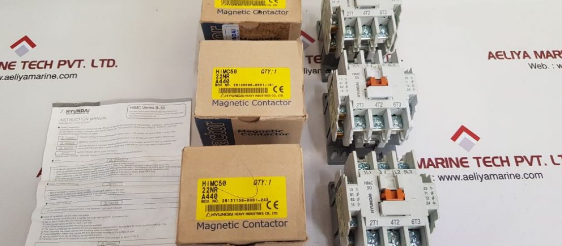 HYUNDAI HIMC 50 MAGNETIC CONTACTOR 22NR A440