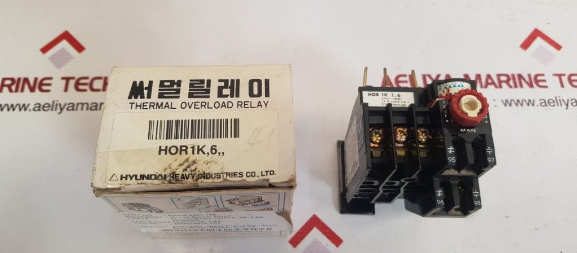 HYUNDAI HOR 1K 1.6 TERMINAL OVERLOAD RELAY HOR1K,2E,4-6A