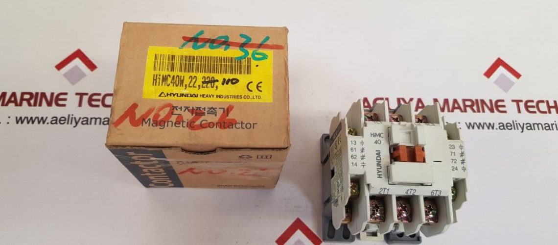 HYUNDAI HIMC 40 MAGNETIC CONTACTOR HIMC40W,22,110