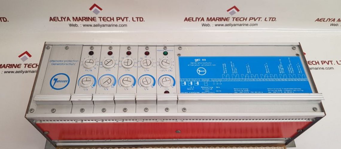 ROLF JANSSEN E01.3601.381 GRU03 SWITCHING POWER FREQUENCY MONITORING