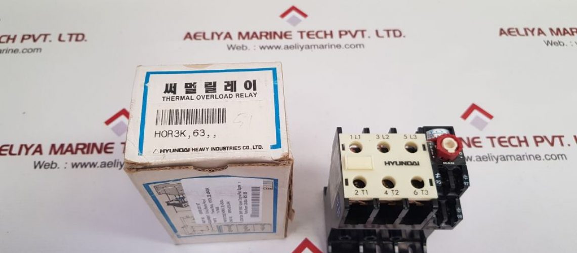 HYUNDAI HOR 3K63 THERMAL OVERLOAD RELAY