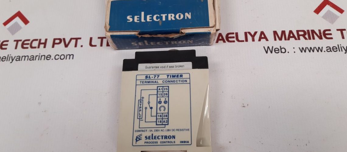 SELECTRON SL-77 TIMER 0 TO 180 SEC