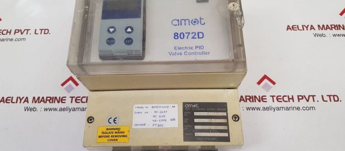 AMOT 8072D000D-AA ELECTRIC PID VALVE CONTROLLER