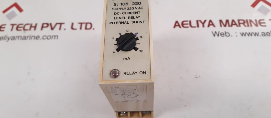 ELECTROMATIC S-SYSTEM SJ 105 220 TEMPERATURE LEVEL RELAY