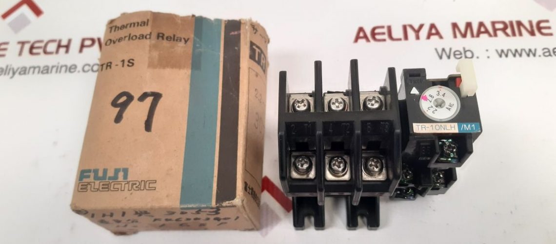 FUJI ELECTRIC TR-1S THERMAL OVERLOAD RELAY TR-1ONLH/M1