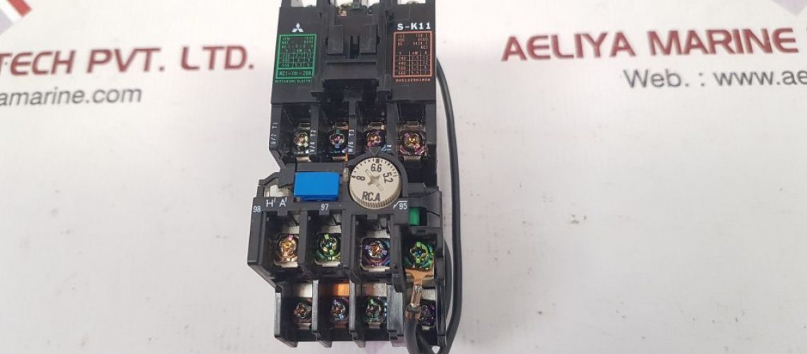 MITSUBISHI ELECTRIC S-K11 THERMAL OVERLOAD RELAY