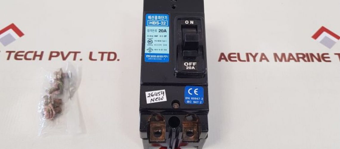 MOLDED CIRCUIT BREAKER HBS-32 20A