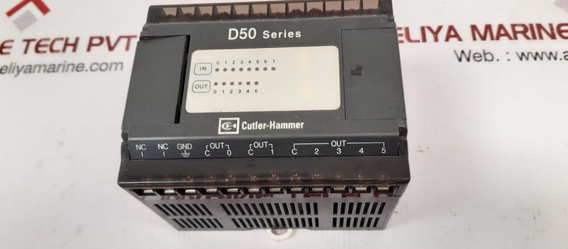 CUTLER-HAMMER D50ER14 D50 SERIES 14 I/0 EXP RELAY OUTPUT UNIT