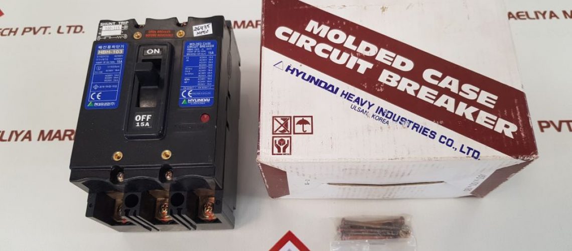 HYUNDAI HBH-103 MOLDED CASE CIRCUIT BREAKER ESWB.0201.001