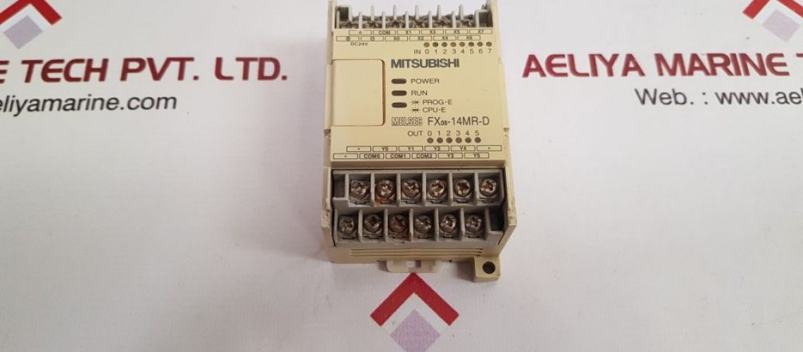 MITSUBISHI MELSEC FX0S-14MR-D PROGRAMMABLE CONTROLLER Y550D21701A