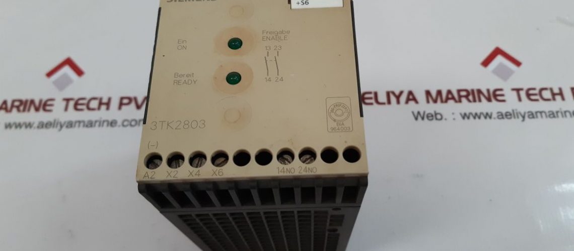 SIEMENS 3TK2803-0BB4 CONTACTOR SAFETY COMBINATION