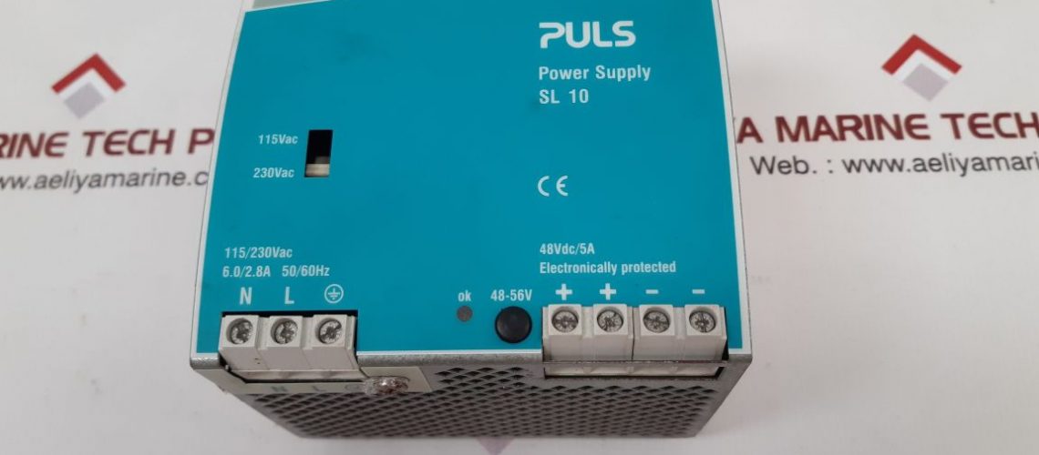 PULS POWER SUPPLY SL10.101 48VDC/5A