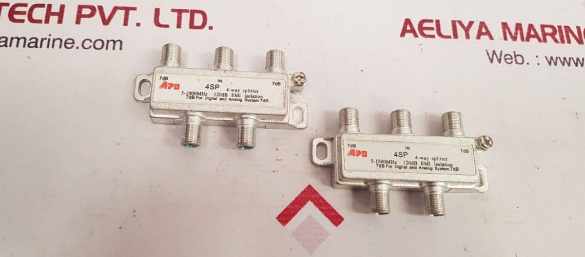 APH 4SP 4-WAY SPLITTER