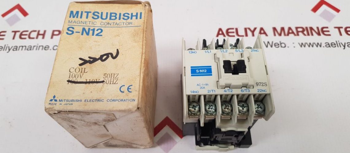 MITSUBISHI S-N12 MAGNETIC CONTACTOR BH722Y901H02