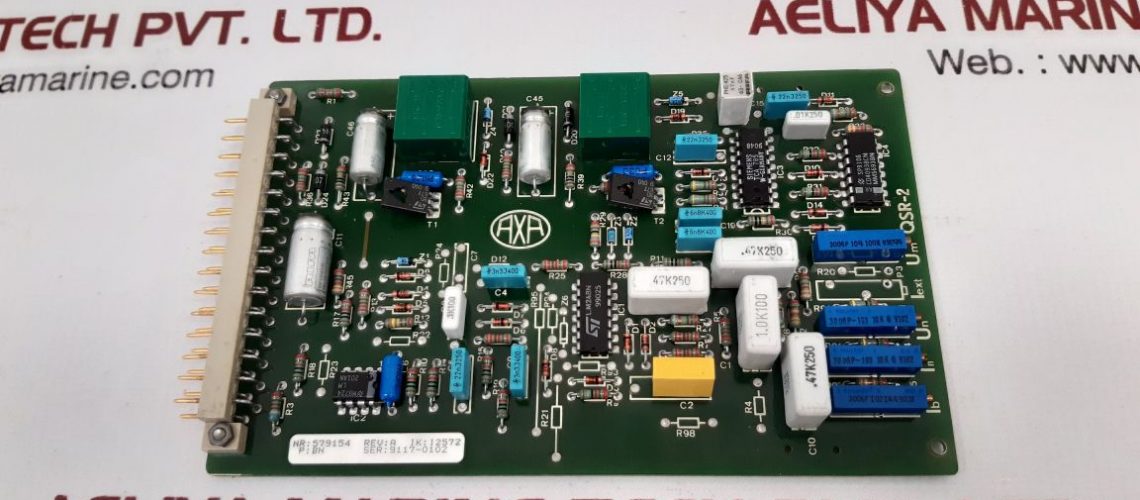 AXA QSR-2 PCB CARD 579154 IK:I2572 REV:A