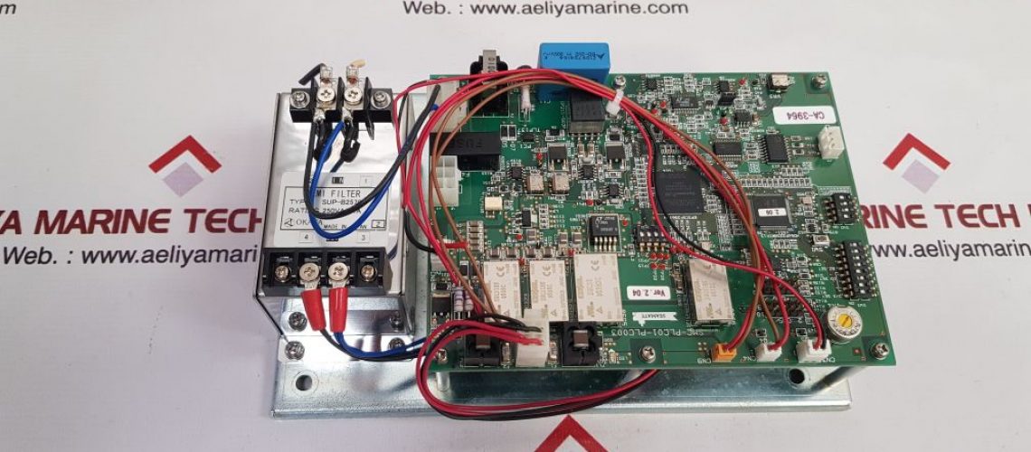 SEAMATE SMC-PLC01-PLC003 PCB CARD WITH SUP-B25701 EMI FILTER