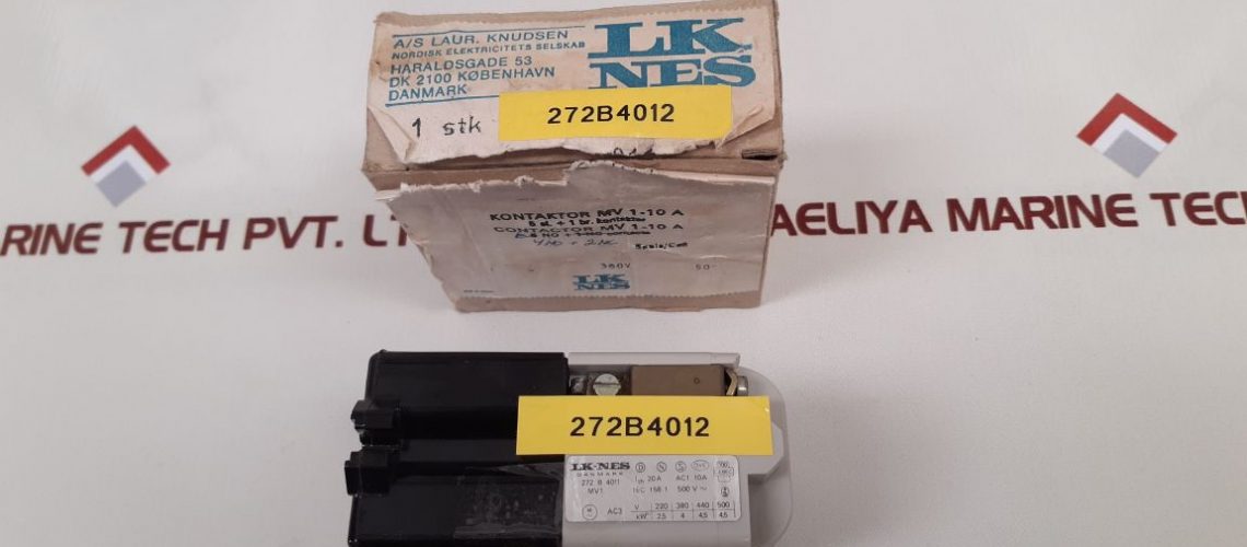 LK-NES 272 B 4011 MAGNETIC CONTACTOR MV 1-10A