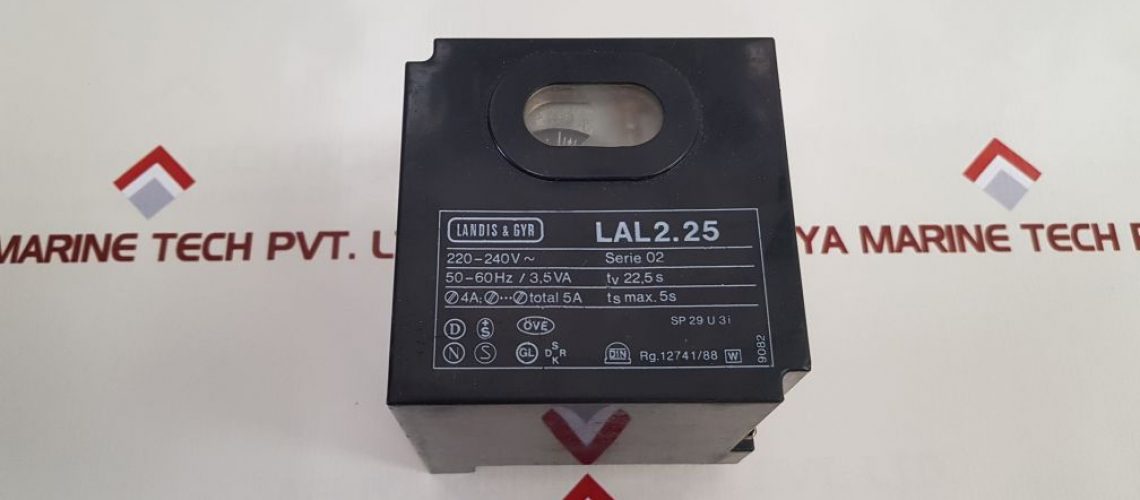 LANDIS & GYR LAL2.25 BURNER CONTROL 220-240V