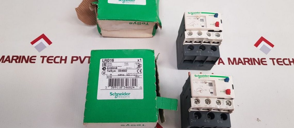 TELEMECANIQUE SCHNEIDER ELECTRIC TESYS LRD16 THERMAL OVERLOAD RELAY HRB15462 01