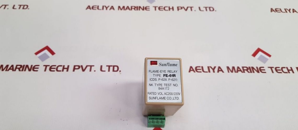 SUNFLAME FE-61R FLAME-EYE RELAY