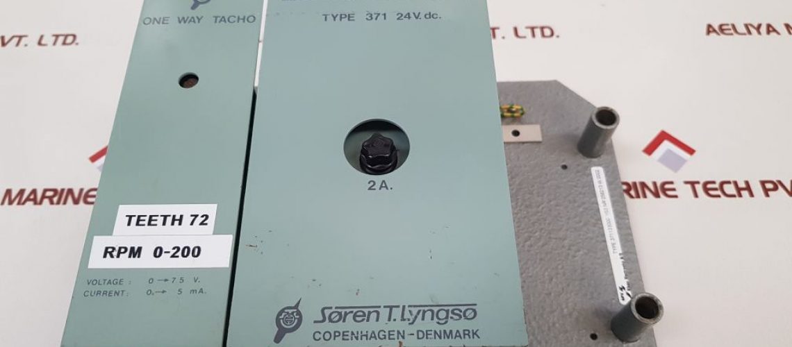 SOREN T. LYNGSO 371133000 V03 ELECTRONIC TACHO SYSTEM